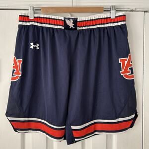 Men’s Under Armour Auburn University Tigers Basketball Shorts Size XL NWOT
